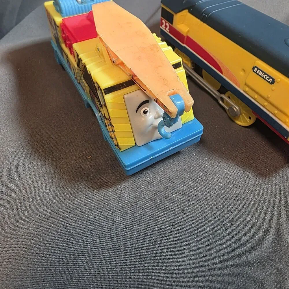 Thomas & Friends TrackMaster Motorized Train Lot Thomas Percy Rebecca Kevin Cran
